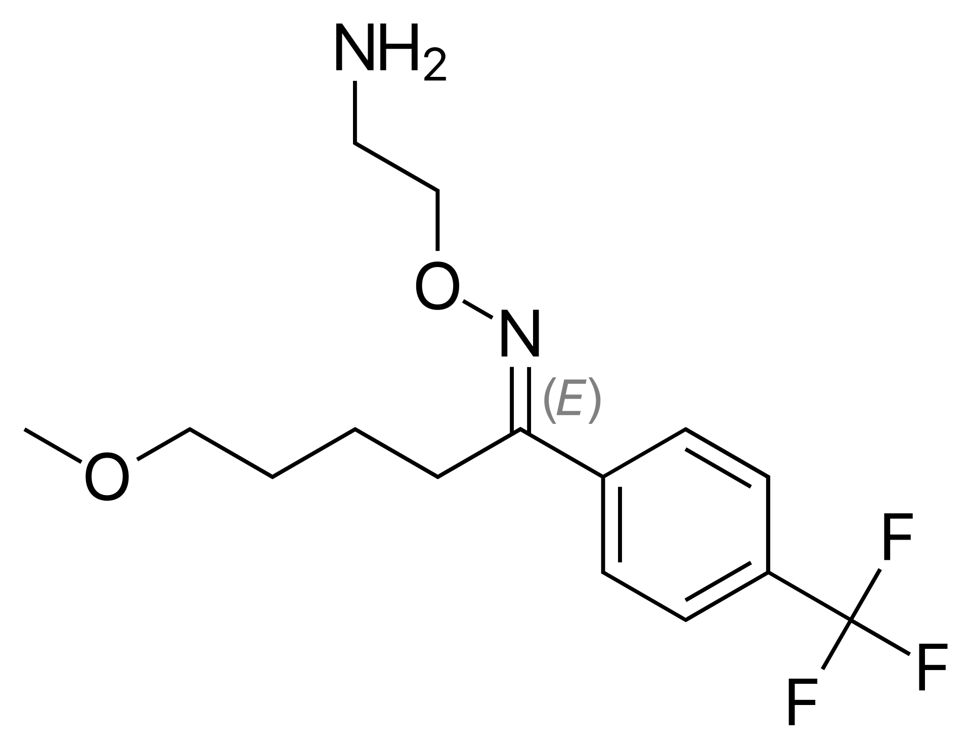 Fluvoxamine Structure