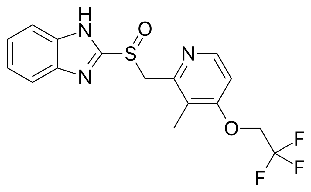 Lansoprazole Structure